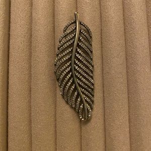 Pandora Light as a Feather Pendant in Sterling Silver
